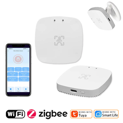 Tuya Smart WiFi Zigbee Human Presence Sensor MmWave Radar Pir Montion Sensor With Luminance Detection Support Home Assistant , For Smart Home Automation