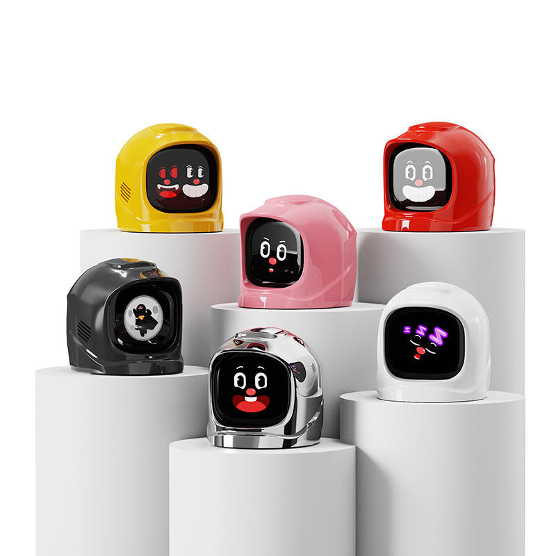 Dasai Mochi 3rd Generation Sesame Potato Programmable Entertainment Robot Car Ornament - Battery Operated Light Sound