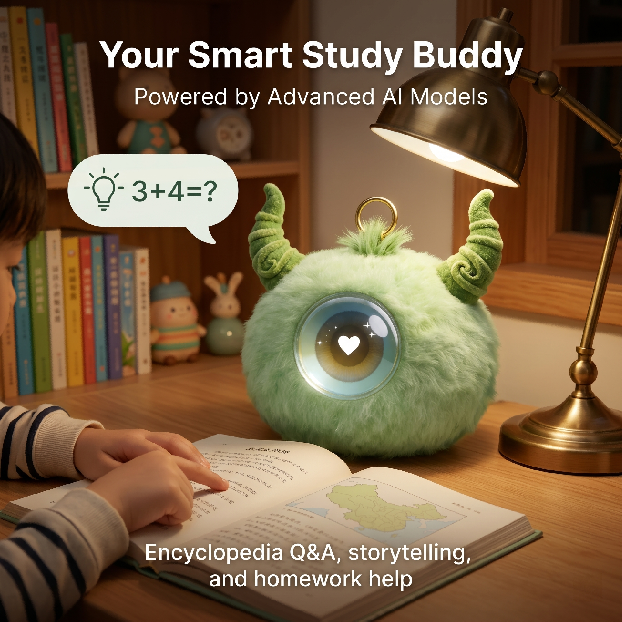 Cyclops AI Plush Doll / Emotional Companion Smart Robot / Kids Gift / AI Plush Electronic Pet / Chat Buddy