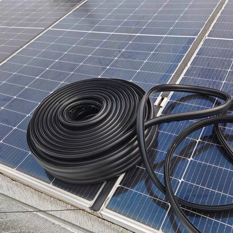 EPDM Seal Strip for Solar Panels | -40°C to 120°C Extreme Temp & UV Resistant | Waterproof Weather Seal for Panel Frame, Mounting