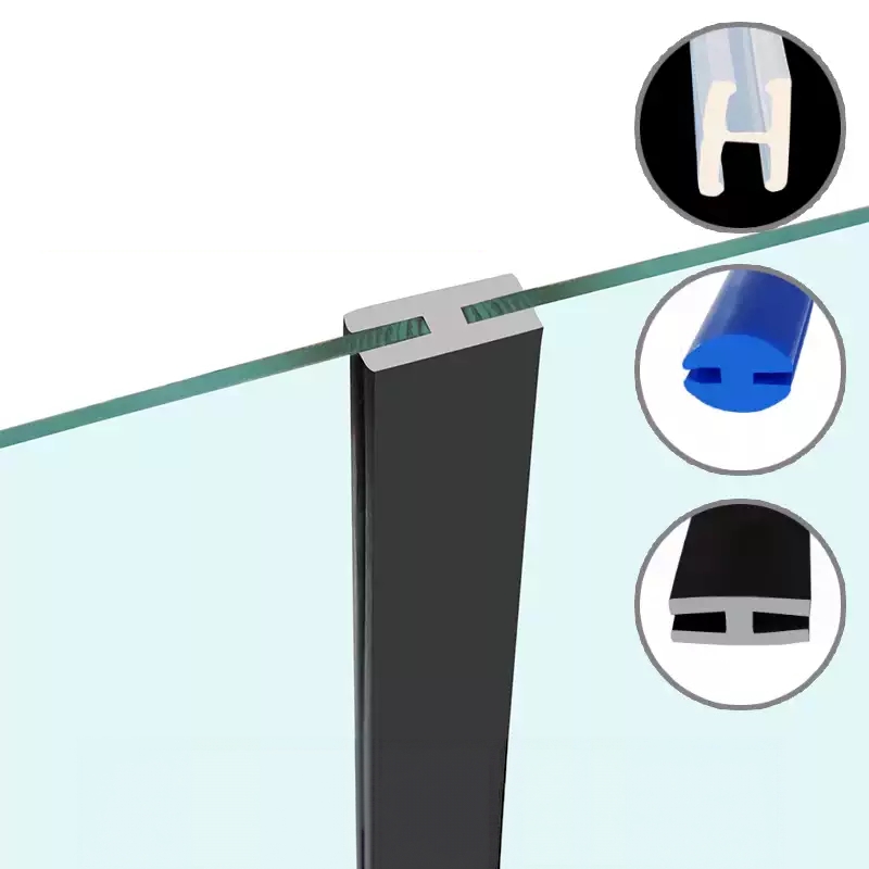 H-Profile Rubber Seal Strip | Flexible H-Channel Edge & Panel Seal