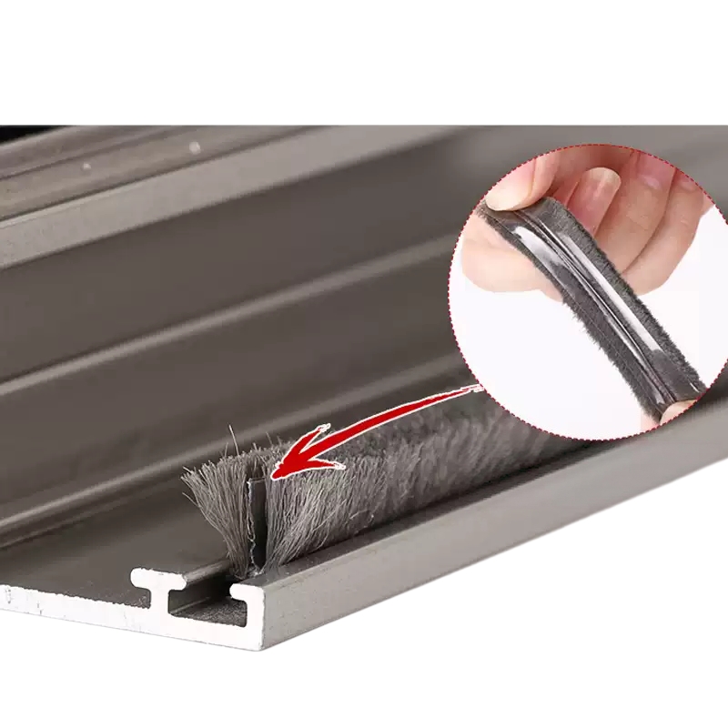 Fin Seal Brush Strip 7 mm Width for Doors & Windows | Flexible Brush Weather Seal