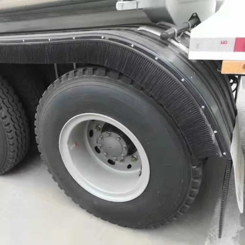 120mm Truck Spray Suppressant Brush Strip | Heavy Duty Mudguard Anti-Spray Brush Roll