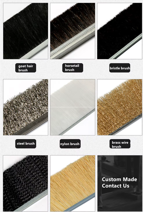 How to Choose the Right Strip Brush Filament Material: PP, Nylon, Wire, Wool and More