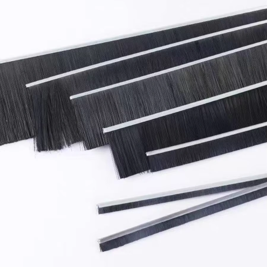 Metal Backed Strip Brush Seal | Industrial Brush Strip for Dust & Gap Sealing