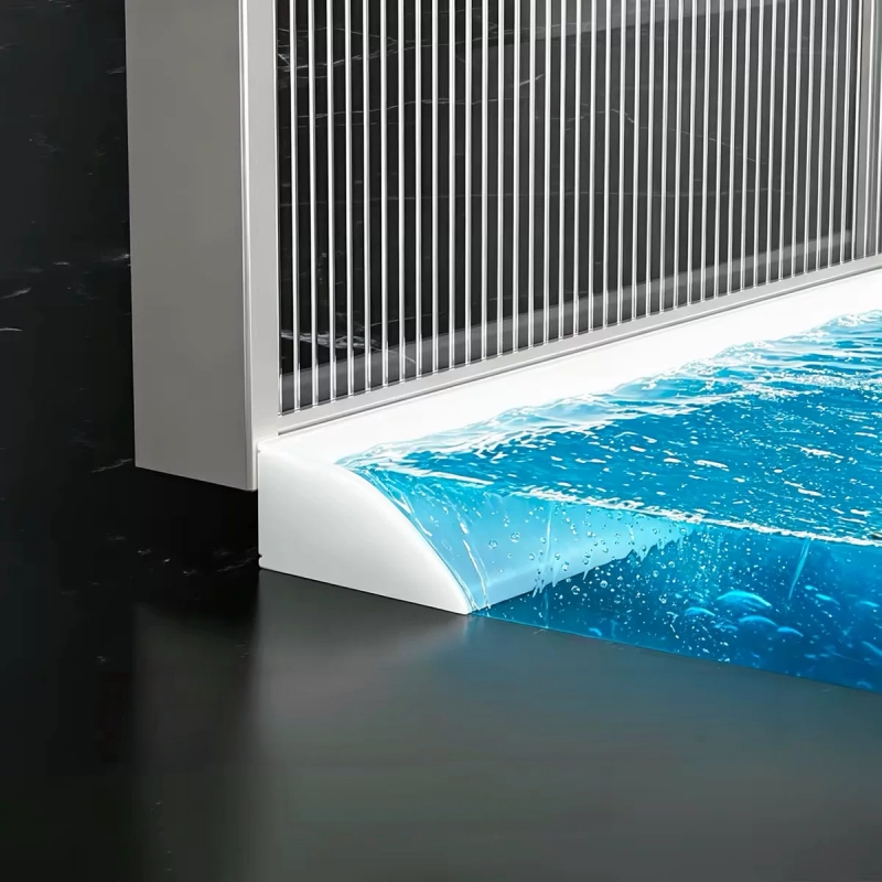 Solid Silicone Wedge Seal Strip | Ramp Transition, Threshold & Gap Filling Profile