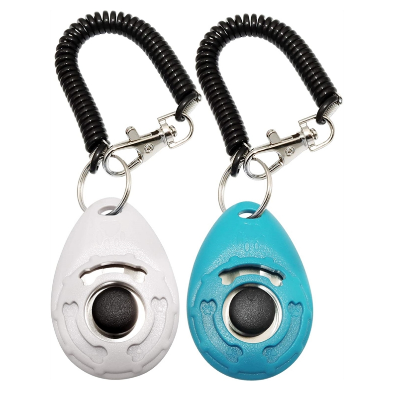 Pet Training Clicker With Wrist Strap Dog Clicker for Training