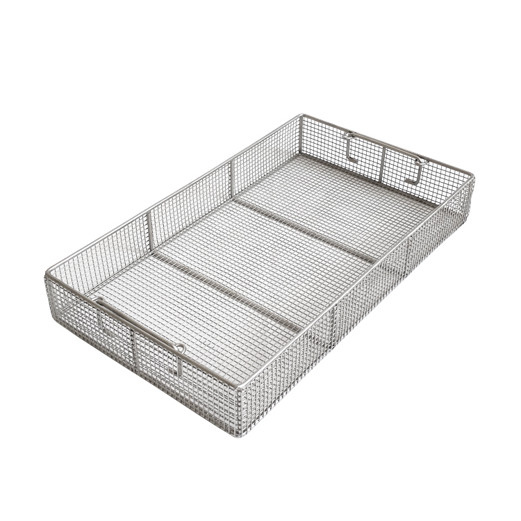 Custom Stainless Steel Mesh Basket Manufacturer for Industrial Ultrasonic Cleaning