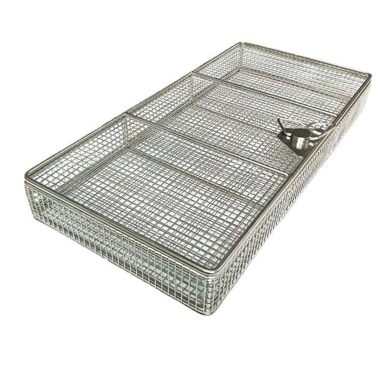 Custom Stainless Steel Immersion Baskets for Industrial Cleaning Applications