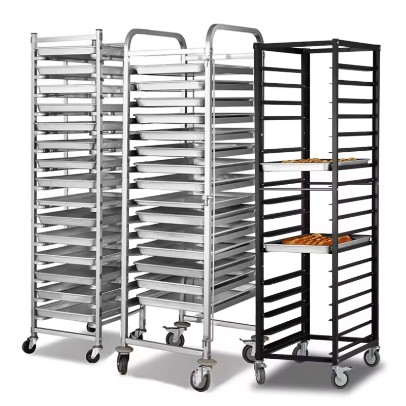 Bakery Trolley Storage Solution: The Backbone of Efficient Tray Handling in Industrial Bakeries