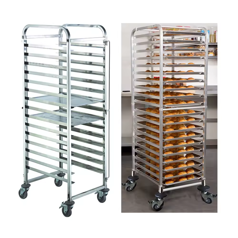 Mobile Bakery Rack Trolley: How to Maximize Production Floor Space Efficiency