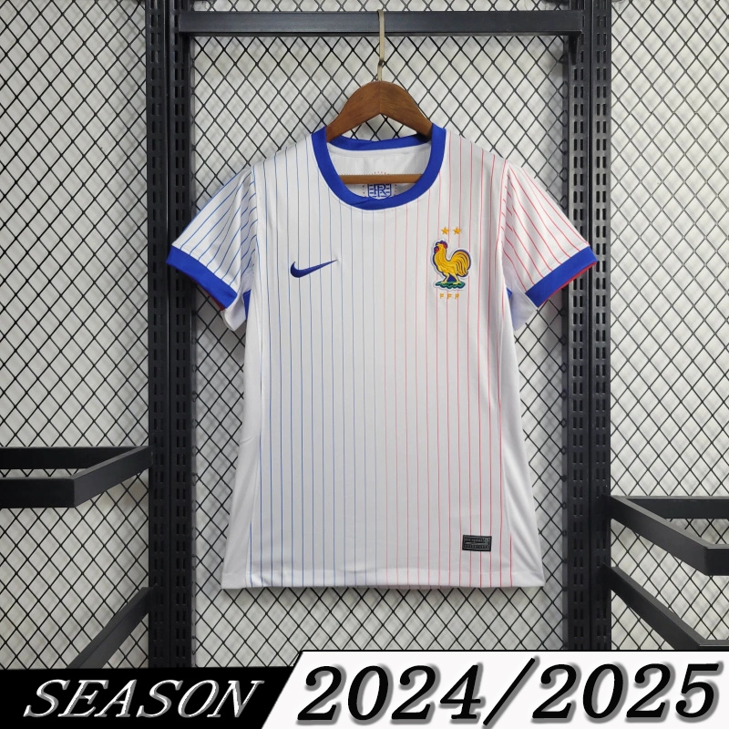 Free Shipping Footbal Jersey 24/25 Woman France Away High quality A+