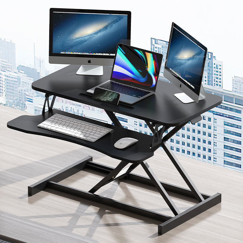 Standing desk foldable lift workbench laptop heightening stand desktop computer lift table