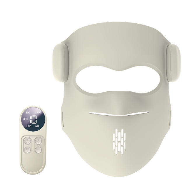 Wireless LED Silicone Photon Facial Mask Home Skin Care Beauty Device