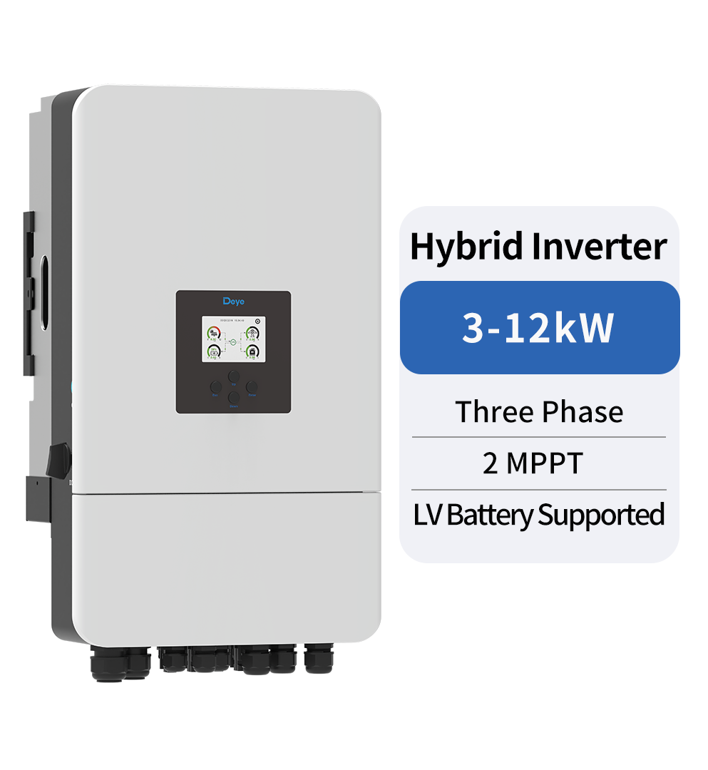 Deye SUN-3/4/5/6/8/10/12K-SG05LP3-EU-SM2 three-phase hybrid inverter