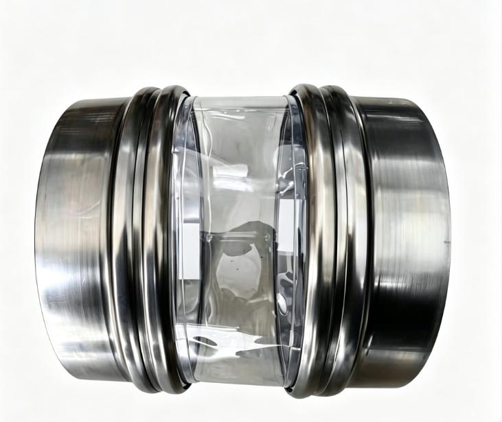 Tool-free installation of SOSHH snap-on flexible PU sleeve