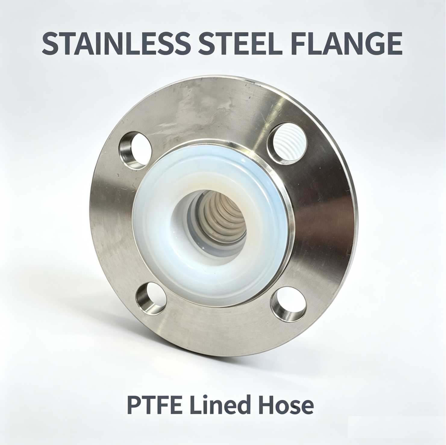 High temperature PTFE expansion joint with axial and lateral displacement capability