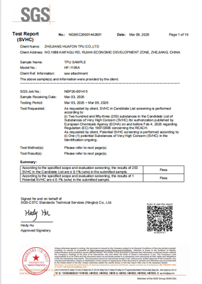 RoHS & REACH Environmental Compliance