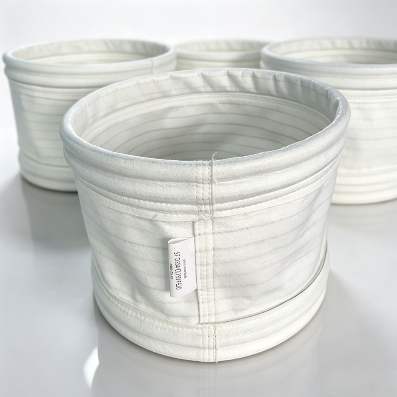 SOSHH Anti-Static Breathable Woven Polyester Snap-In Flexible Connector SF-PE06-AS