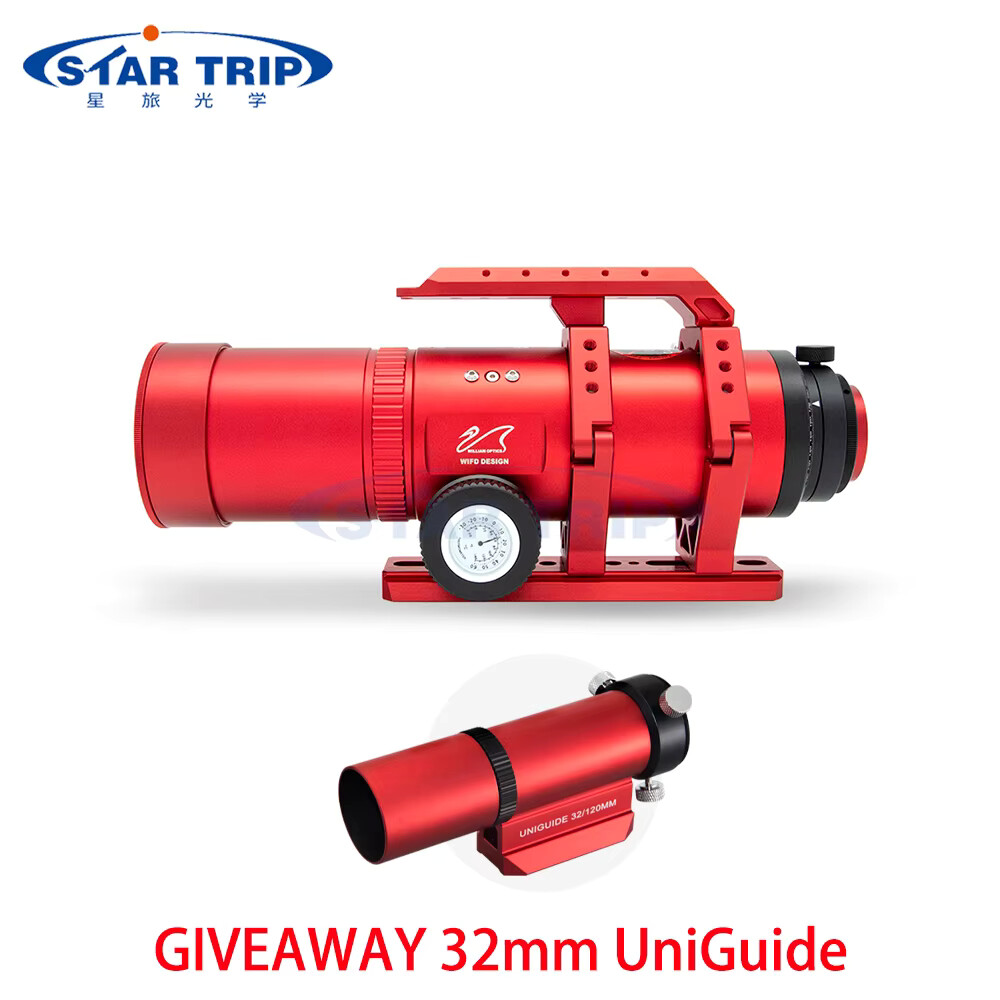William Optics RedCat 61 61mm f/4.9 Petzval Apo Refractor Telescope （FREE 1x William Optics 32mmguiding mirror）