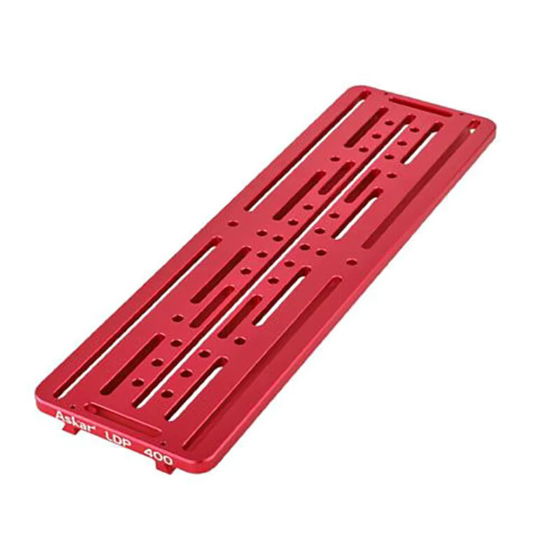 Askar Losmandy-Style Universal Dovetail Plate - 400mm (15.7") Length - Red