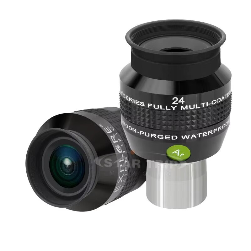 Explore Scientific 1.25" 68° Series Argon-Purged Waterproof Eyepiece - 24mm Astronomy Accessories