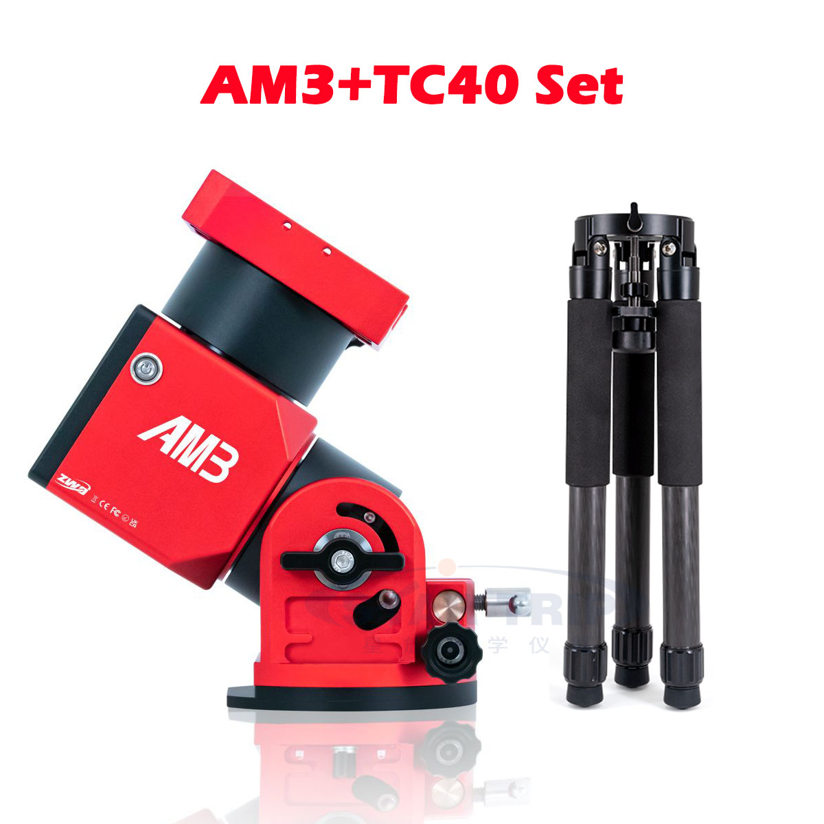 ZWO AM3 Harmonic Equatorial Mount with TC40 Tripod 