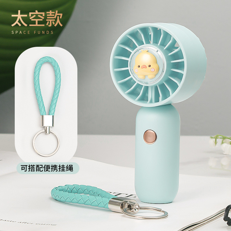 Mini Handheld Fan  Portable & Cute USB Rechargeable Cooler