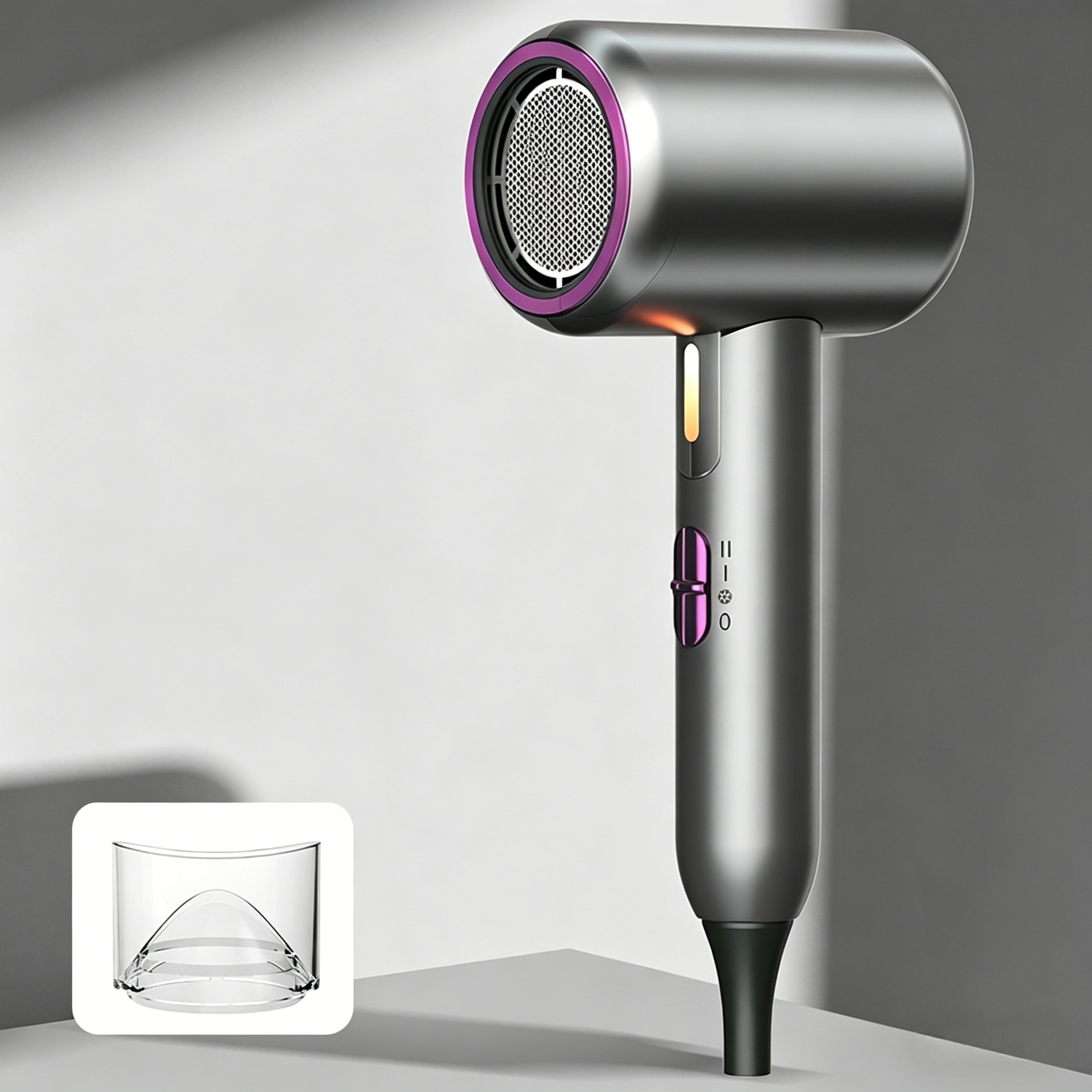 2300W Lightweight Hair Dryer | 3 Settings Overheat Protection Portable Blow Dryer for Home & Travel