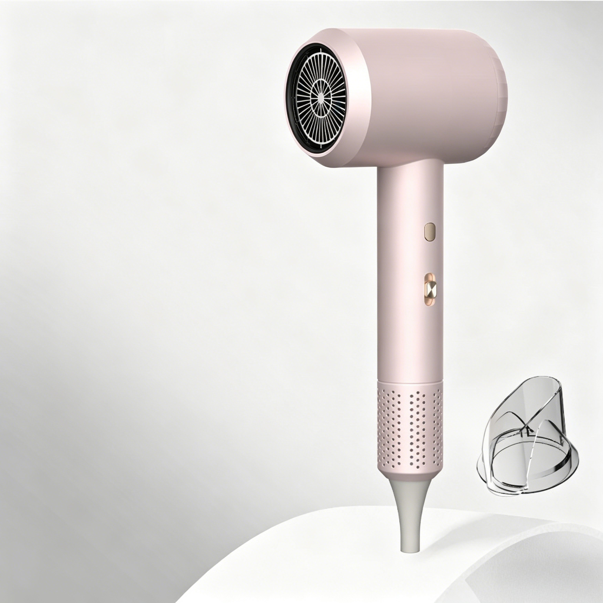 L6 Hair Dryer 1500-2400W Adjustable | Compact Lightweight 0.37kg Hot/Cool Air Salon-Grade Blow Dryer