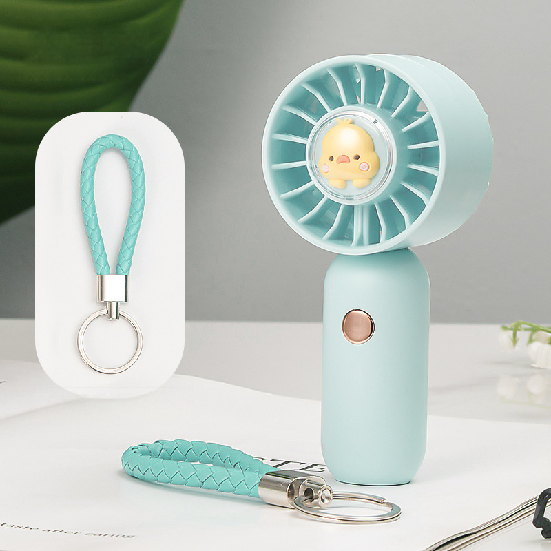 Mini Handheld Fan  Portable & Cute USB Rechargeable Cooler
