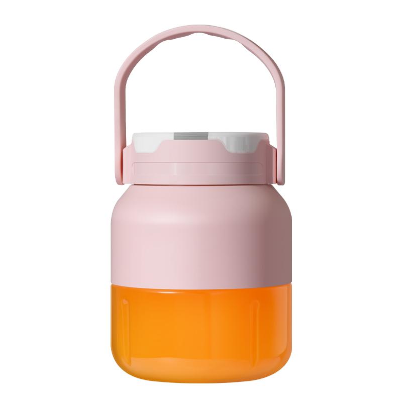 2.0 Upgraded Portable Blender, 8-Blade Stainless Steel Juicer Cup with 1800mAh Battery,