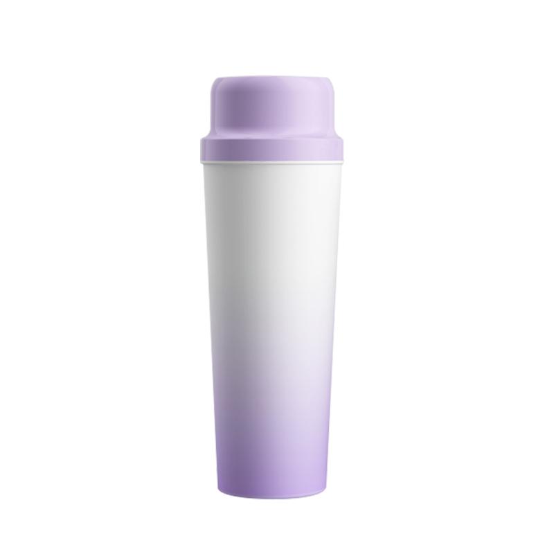 20-Blade Portable Blender, 60W Ice-Crushing Juicer Cup with 304 Stainless Steel Liner, 650ml/21.9oz Dual Cup