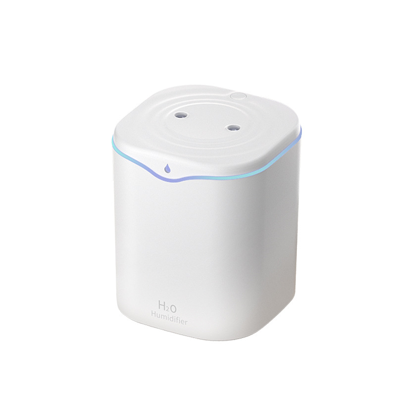 2.2L Quiet Humidifier for Bedroom - Top Fill Cool Mist Humidifier with Night Light, 38dB Ultra Quiet, 12H Runtime, USB Desktop Humidifier for Home Office
