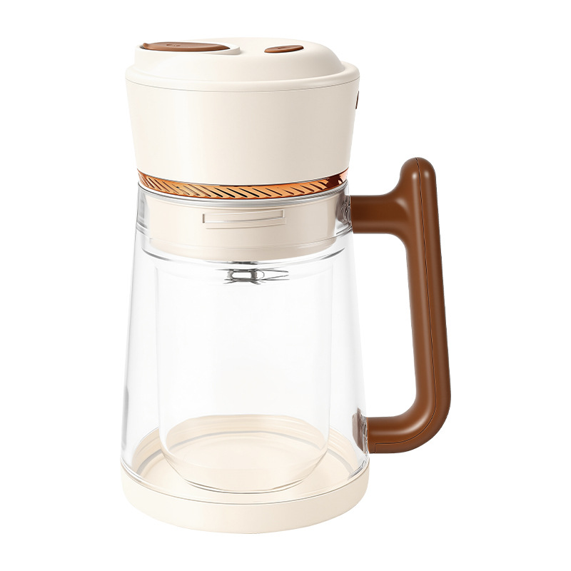 HZ-018 600ml Portable Ice Juicer Cup with Handle | 10-Blade Rechargeable Personal Blender with Straw Sip Lid, Shareable & Single-Serve | On-the-Go Blender for Smoothies, Iced Coffee & Frozen Drinks