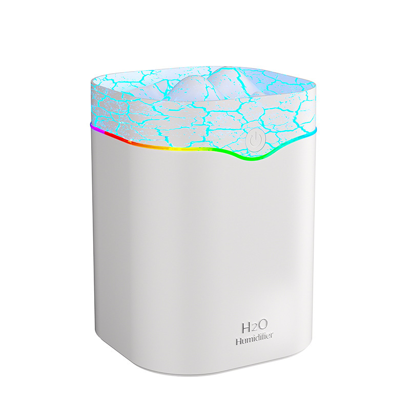 2L Large Room Humidifier for Bedroom, 2000mL Ultra Long Run Time Cool Mist Humidifier with Night Light, Quiet & Auto Shut-Off for Dry Skin & AC/Heated Rooms