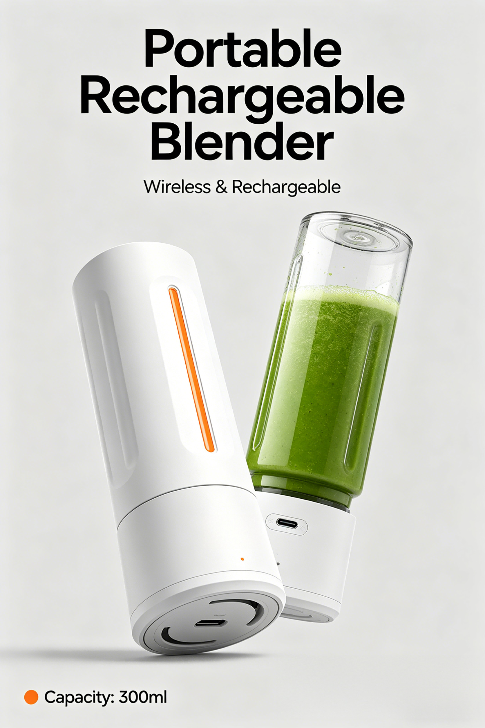 Portable Rechargeable Blender – Best Mini Juicer Cup for Healthy Life