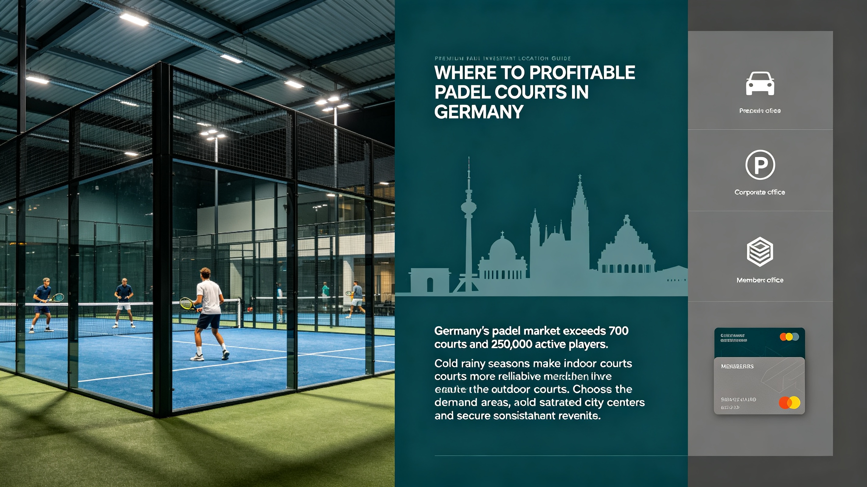 Common Main Construction Materials for Padel Courts Built in Germany