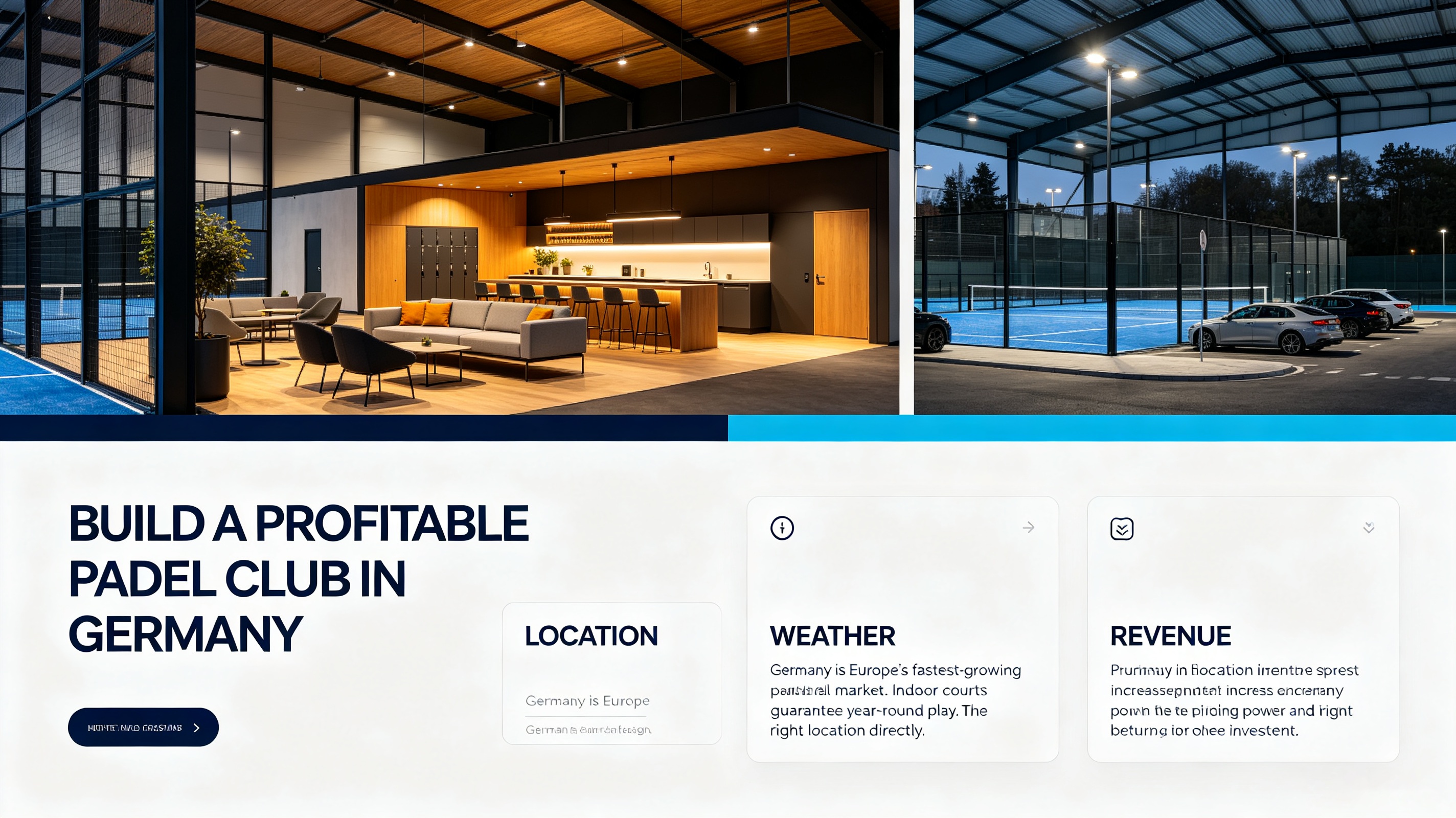 Amazing On-Site Entertainment & Leisure Facilities to Attract Customers to Your Spanish Padel Club