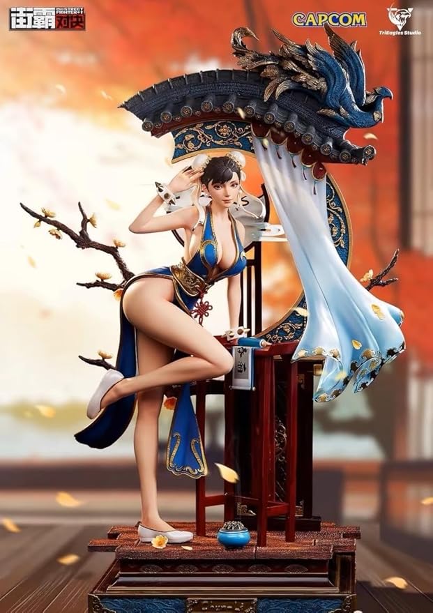  Roll over image to zoom in MechaMax TESChunLi 50cm GK Figure New in Stock