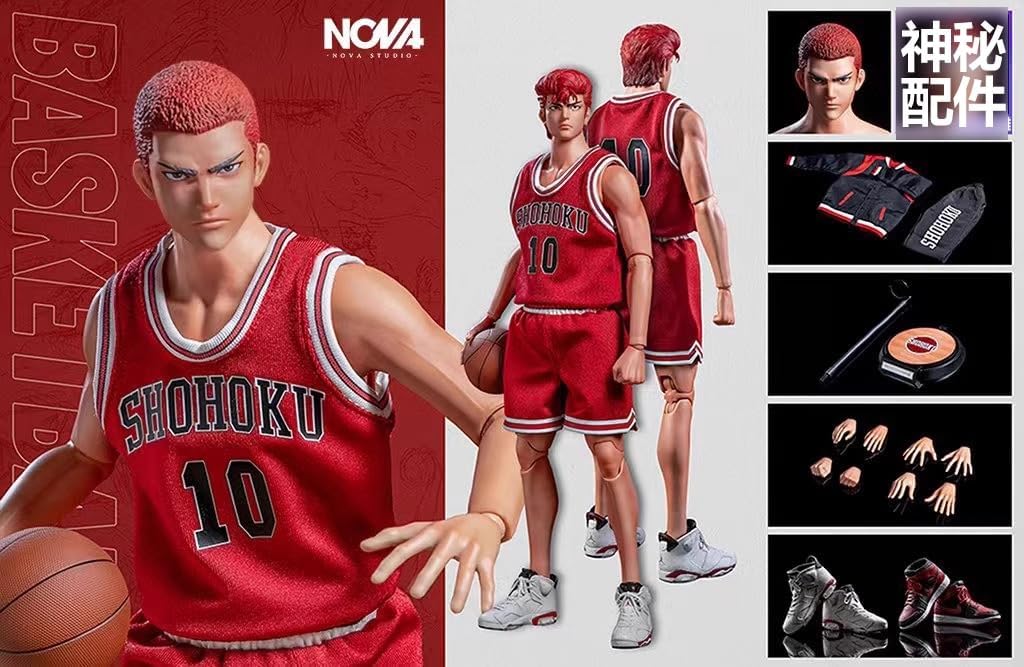NOVA Studio 1/6Scale Hanamichi Sakuragi Action Figure Model in Stock