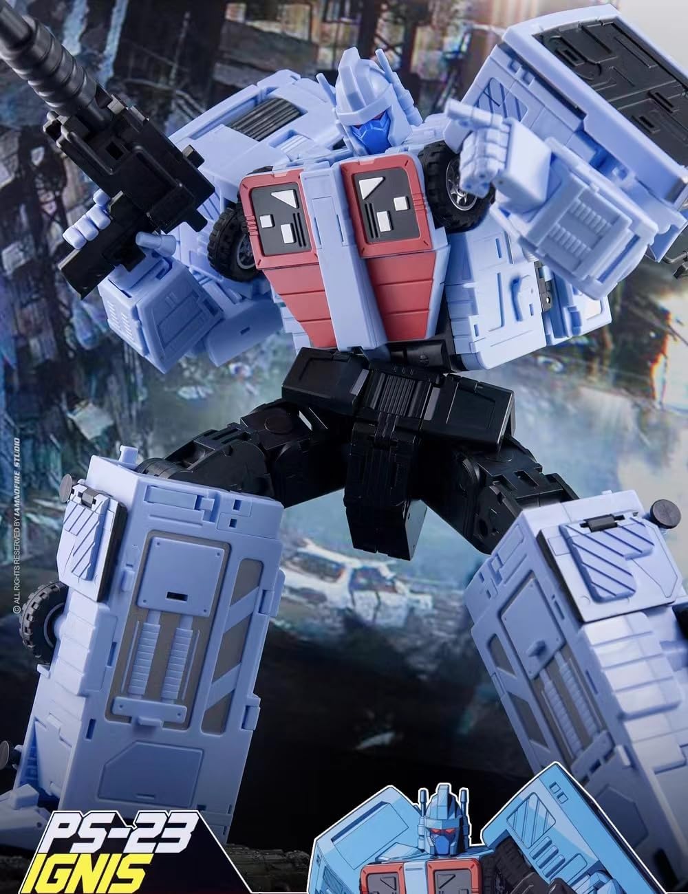 Ocular Max MMC OX PS-23 IGNIS Leader Action Figure New in Stock