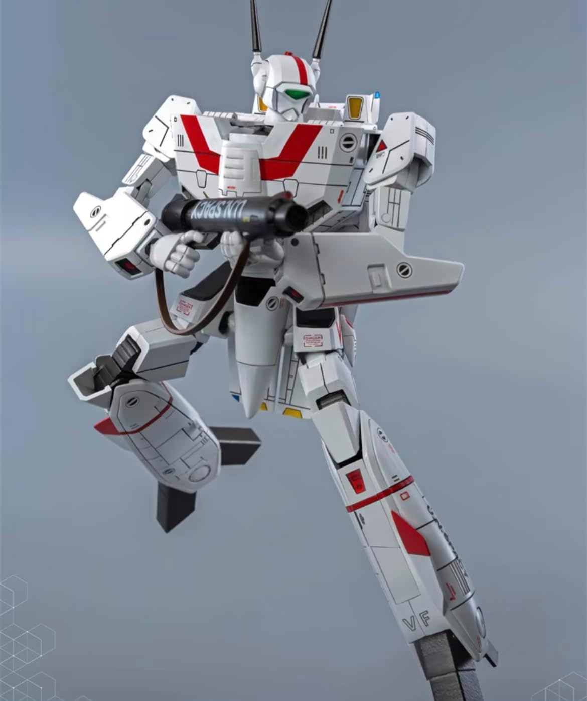 Threezero ROBO- DOU VF-1J Action Figure New in Stock, White