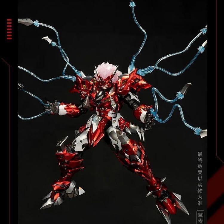 MOSHOW Noble Class X Series Kidou Sentai Iron Saga Asyura Action Figure New in Stock, Red