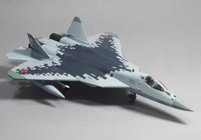 MechaMax 1:100 Scale Su-57 (T-50) Stealth Fighter Diecast Metal Model New in Stock