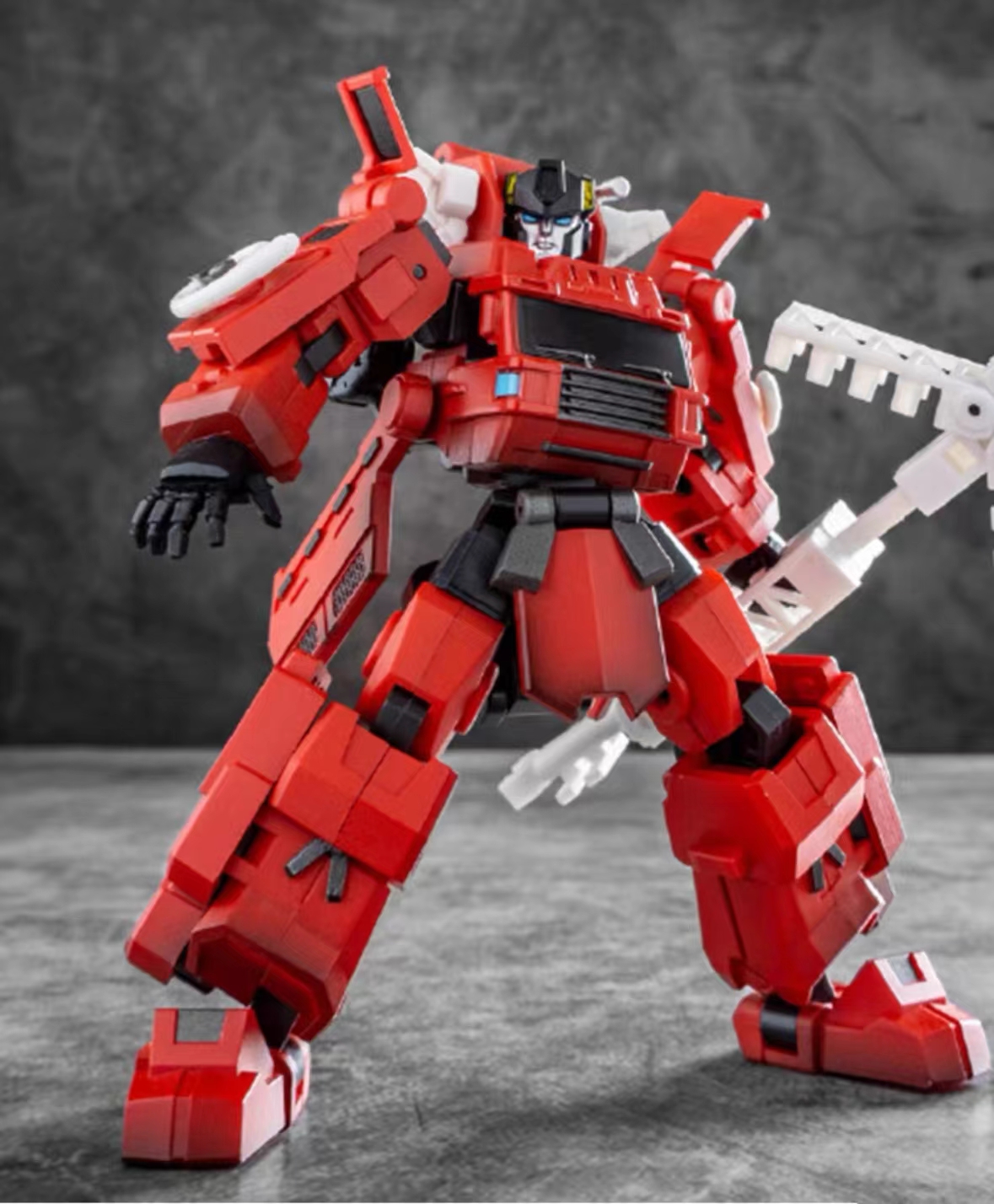 MechaMax IronFactory IF Iron Samurai EX-62 Akataki Legends Class Action Figure New in Stock, Red