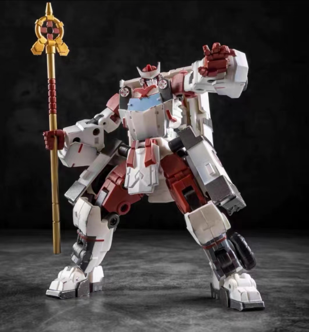 MechaMax IronFactory IF Iron Samurai EX-57 Sekijoujien Legends Class Action Figure New in Stock, White