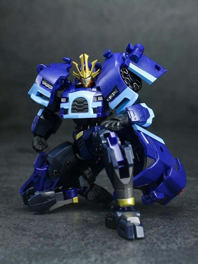 MechaMax IronFactory IF Iron Samurai EX-52T Twin-Edged Blade Norimune Tsuki Legends Class Action Figure New in Stock, Blue