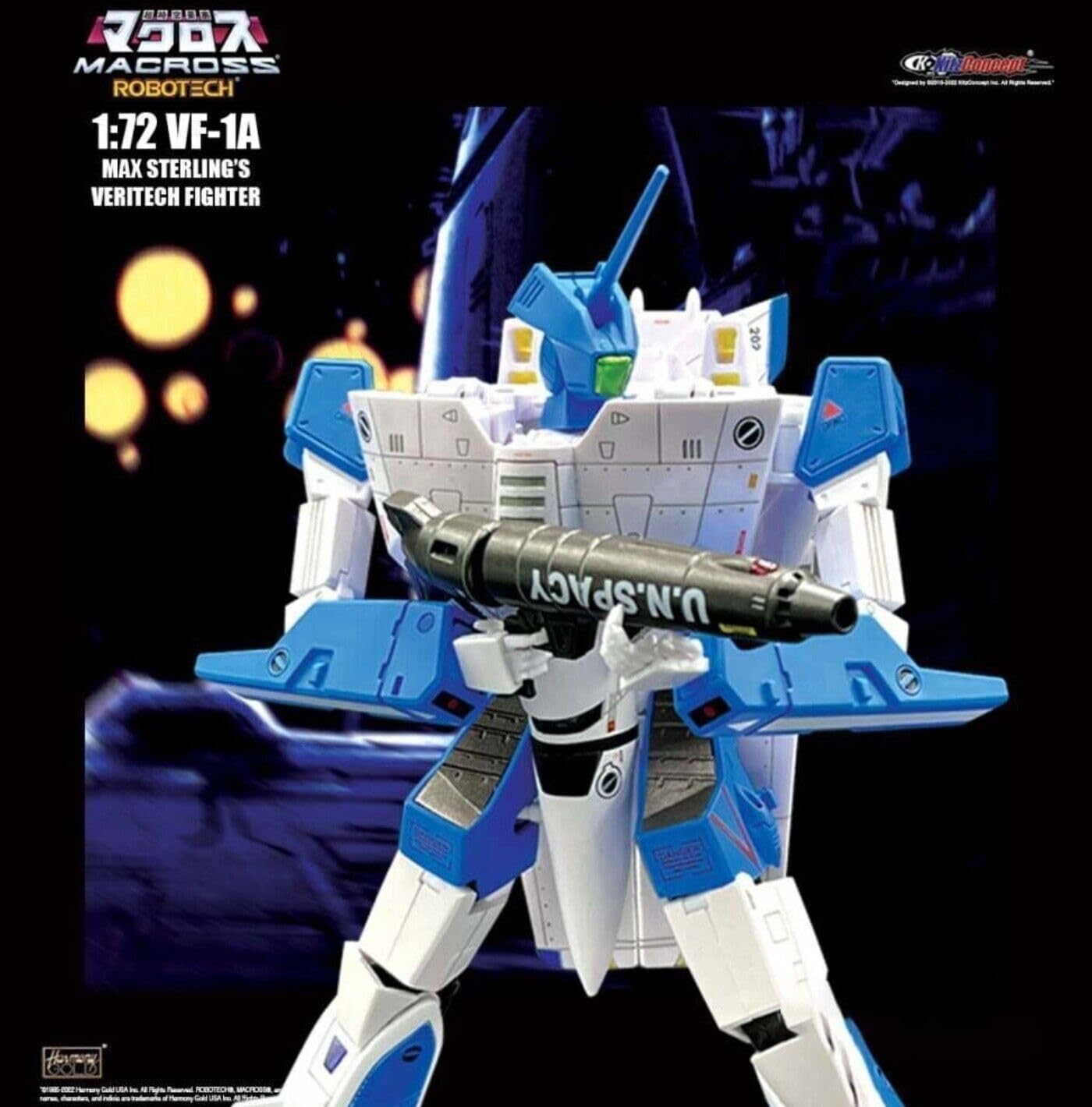 KitzConcept 1/72 VF-1A MaxSterling Action Figure New in Stock