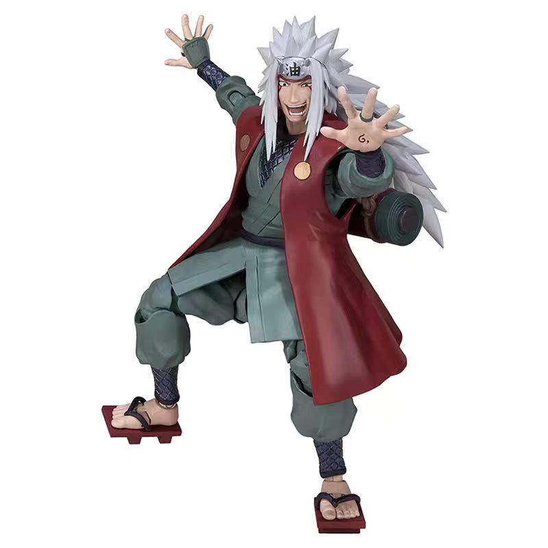 Bandai Limited Edition SHF Naruto Shippuden Jiraiya Toad Hermit Action Figure